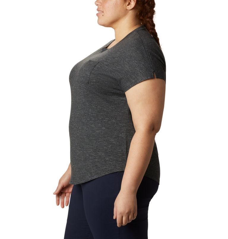 Women's Columbia Cades Cape T Shirts Black | Plus Size CA-Y51L0